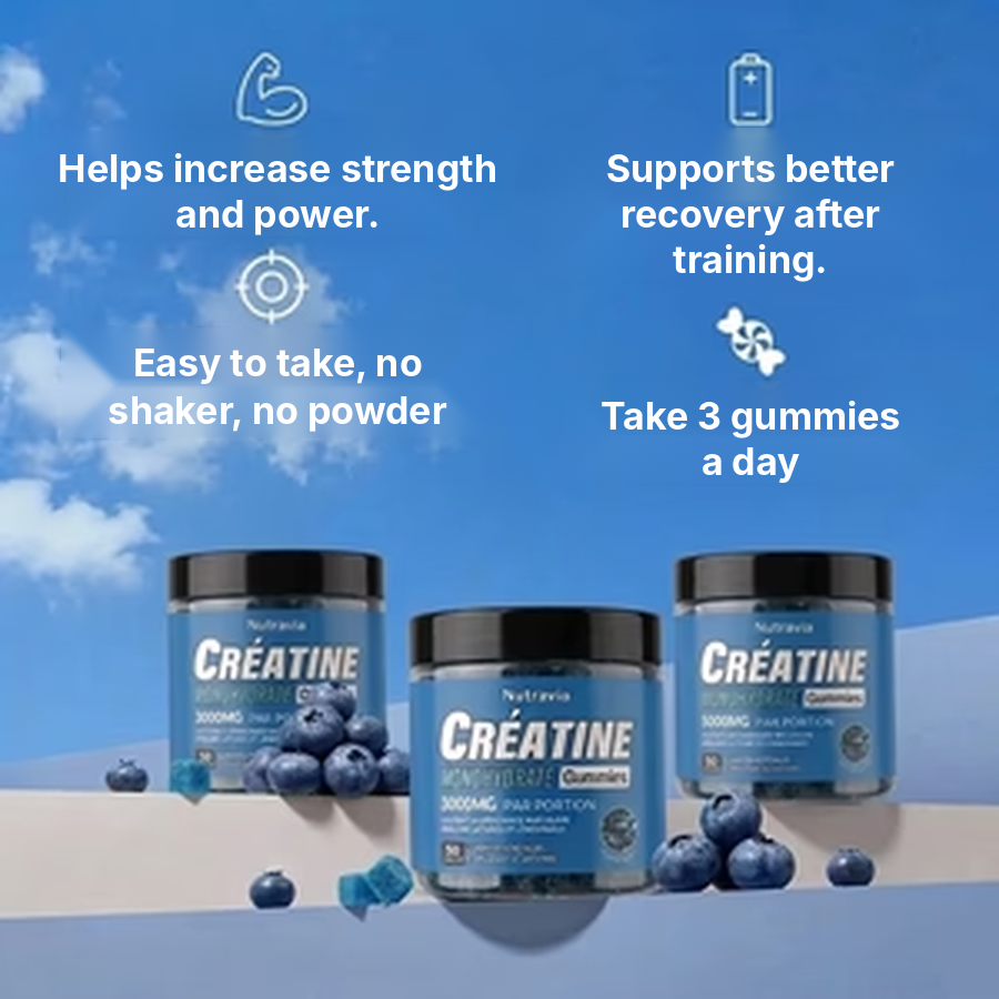 Creatine Gummies – Blueberry