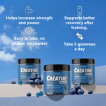 Creatine Gummies – Blueberry