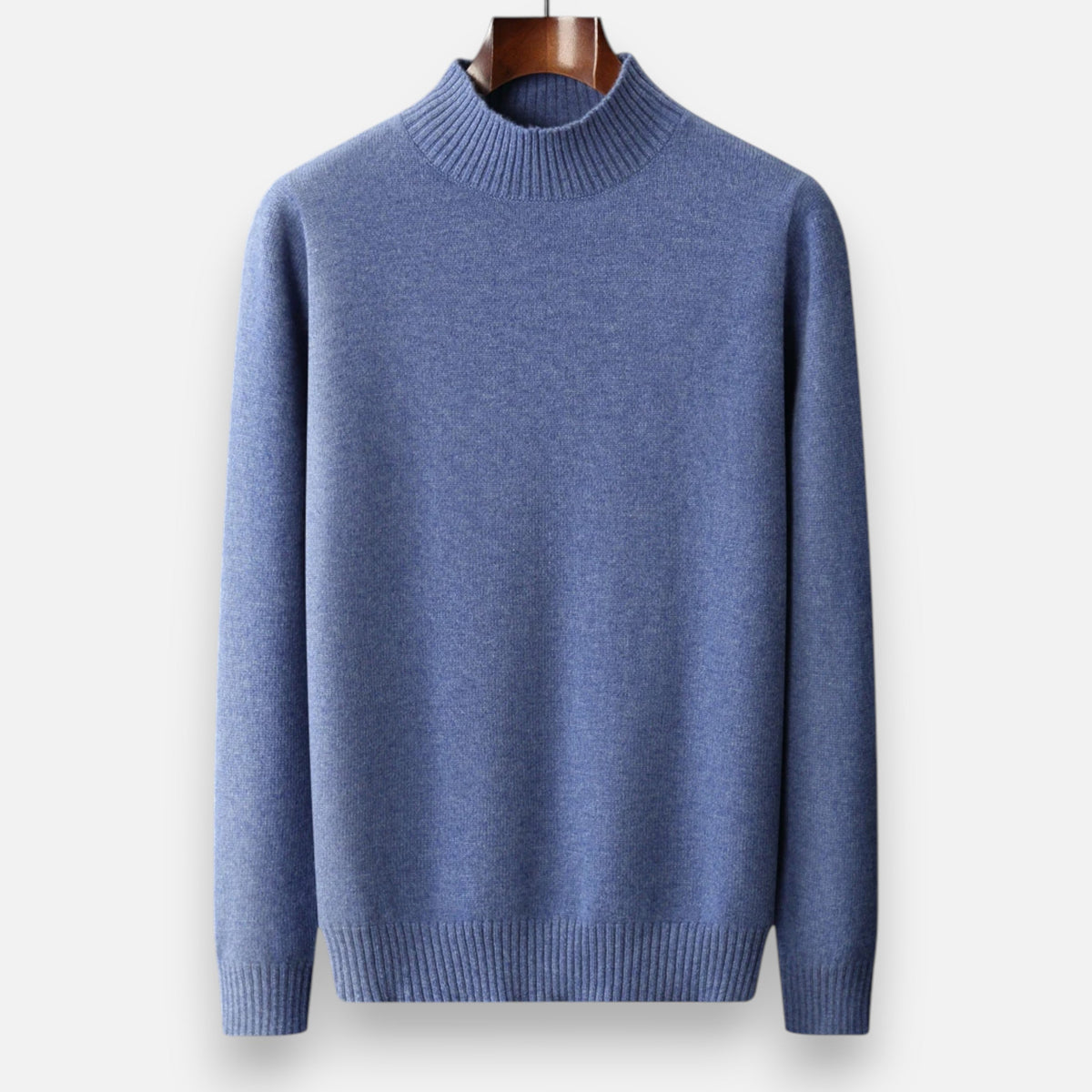 Men’s Pure Wool Turtleneck Sweater