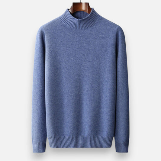 Men’s Pure Wool Turtleneck Sweater