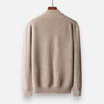 Men’s Merino Wool Suit-Collar Cardigan