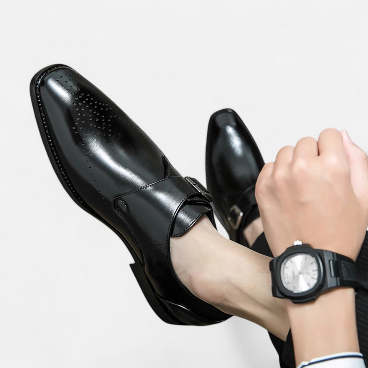 Men’s Leather Loafer Wedding Shoes