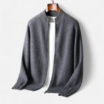 Men’s Merino Wool Zip Sweater