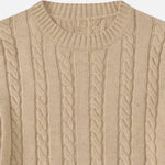 Men’s Cotton Blend Sweater – Timeless Round Neck Style