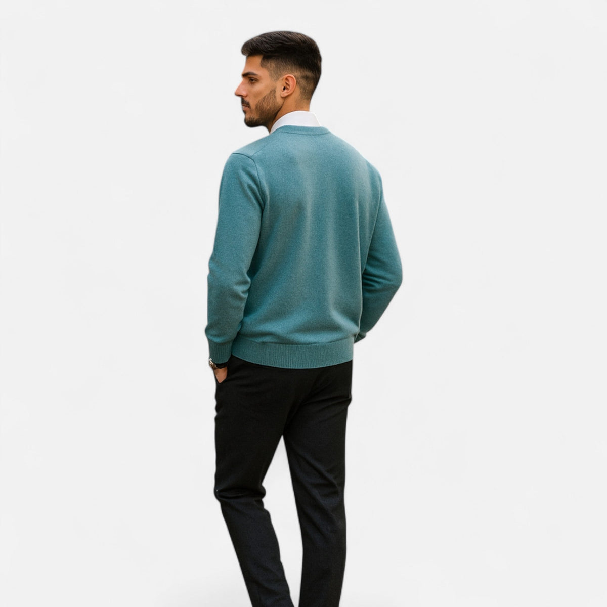 Men’s Heritage Knit Cashmere Sweater
