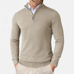 Men’s Slim-Fit Sweater Quarter-Zip