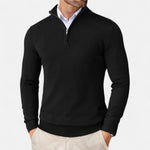 Men’s Slim-Fit Sweater Quarter-Zip
