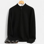 Men’s Merino Wool Half-Zip Sweater