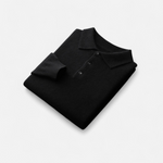 Men’s Merino Wool Polo Sweater
