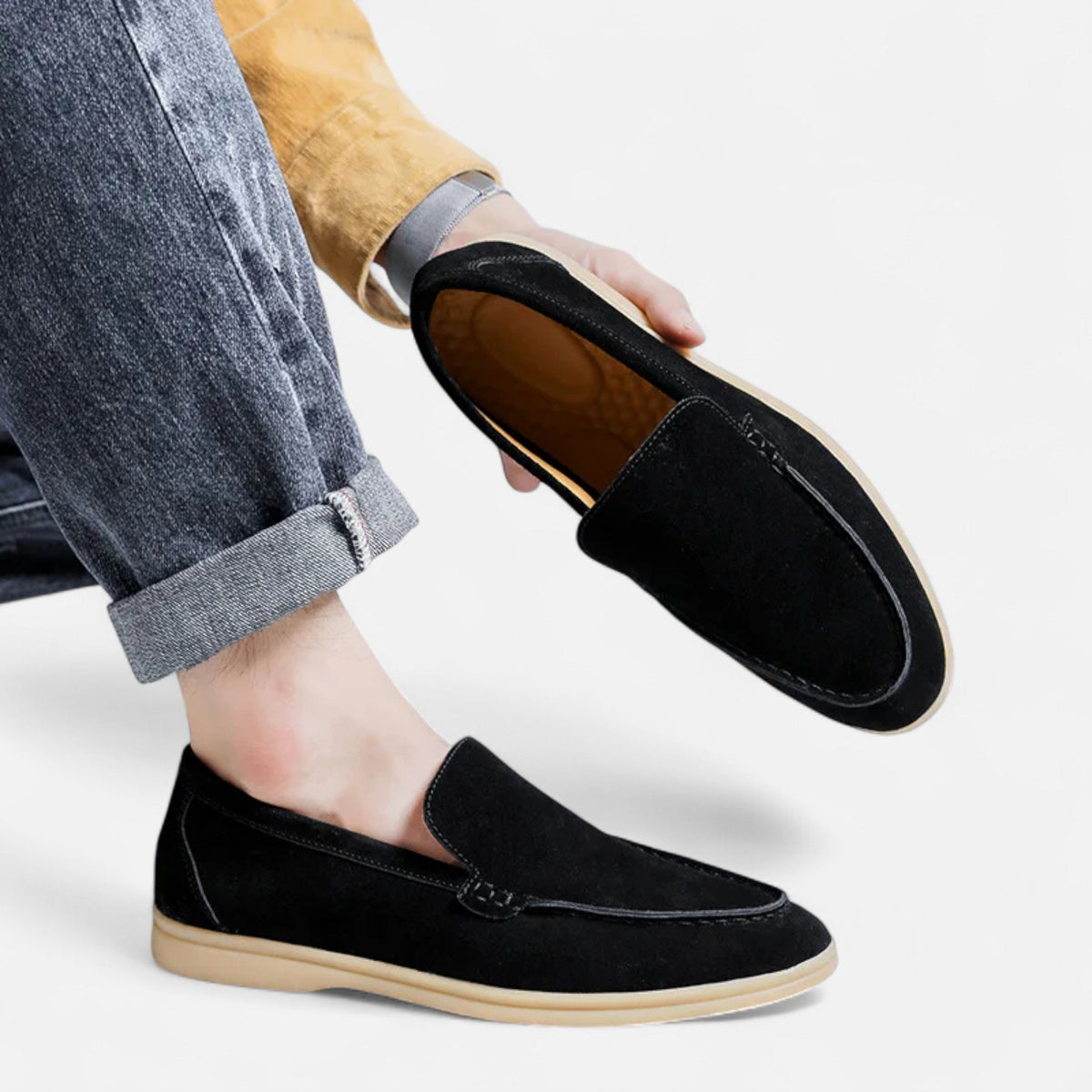 Men’s Suede Loafers | Classic Slip-On Elegance