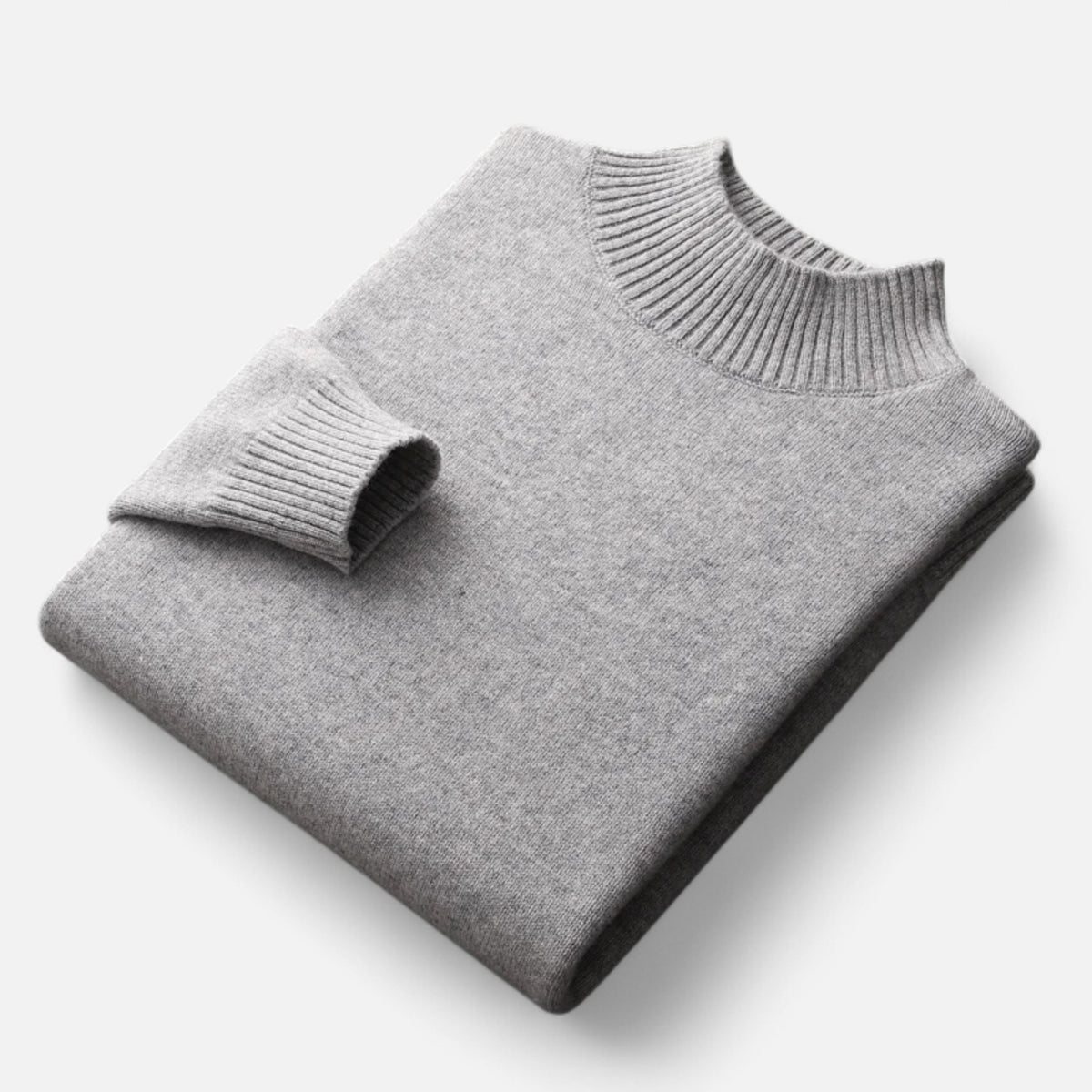 Men’s Pure Wool Turtleneck Sweater