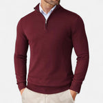 Men’s Slim-Fit Sweater Quarter-Zip
